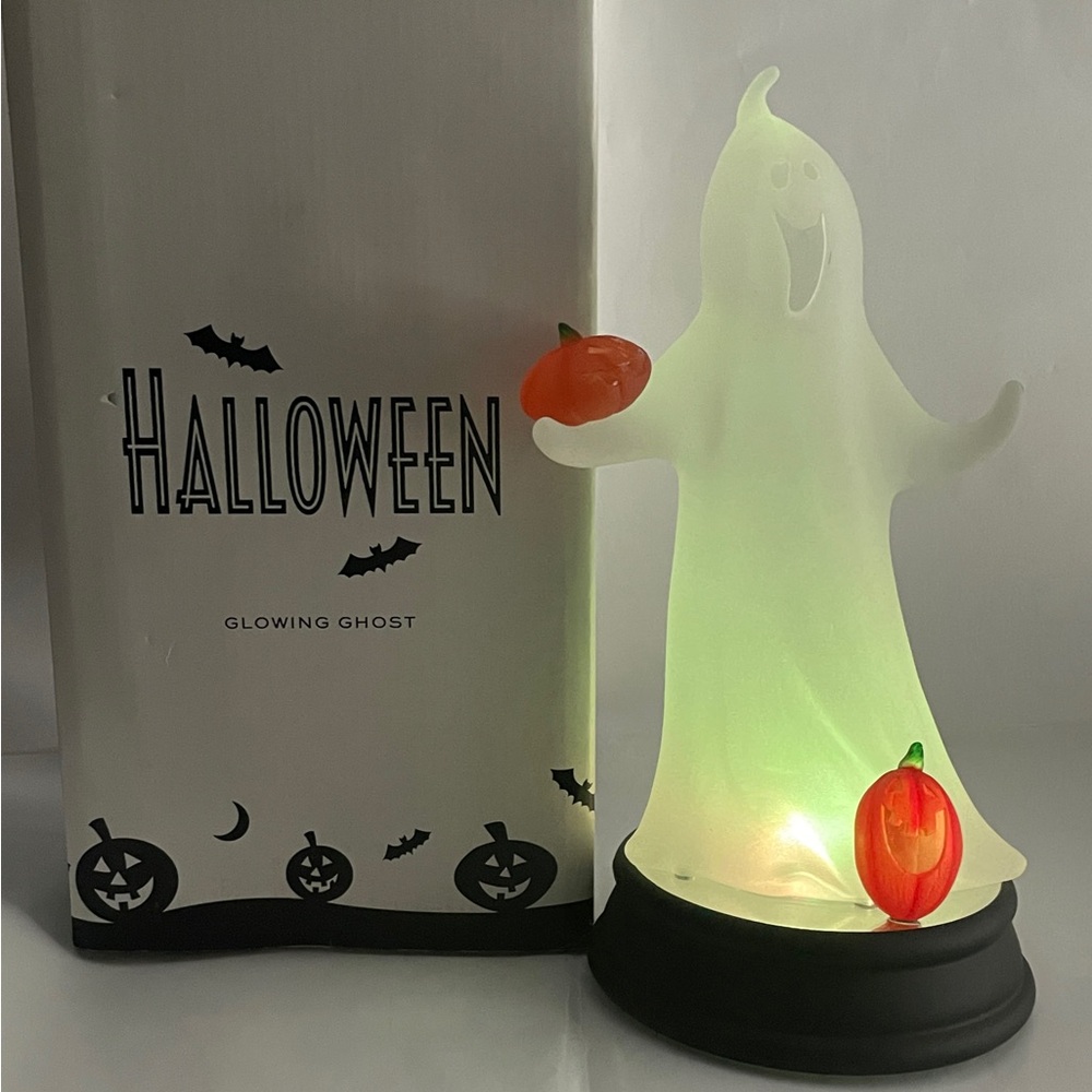 Avon Halloween Glowing Ghost Decor Vintage 2002